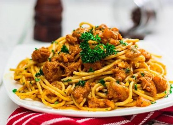 Spaghetti Kari Rempah